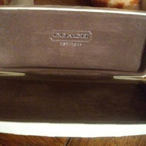 Gently used Coach sunglasses case